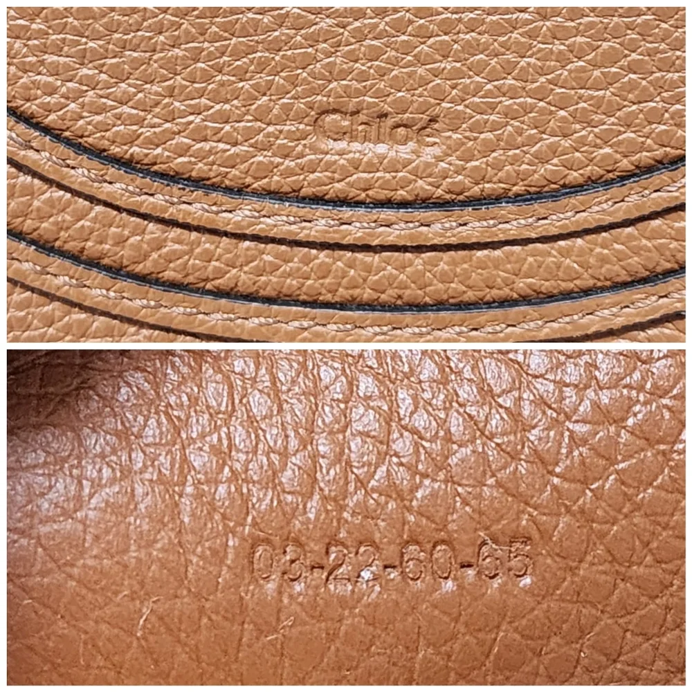 Chloé Raffia Crossbody Bag Brown/Cream